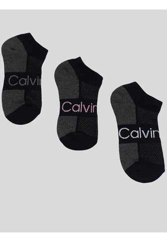 Pack Negro De 3 Medias Cushion Invisibles Calvin Klein Calvin Klein
