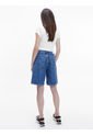 Camiseta Cropped Slim Mujer Blanco Calvin Klein de Calvin Klein
