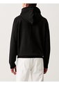 Buzo Negro Con Capota De Felpa Calvin Klein de Calvin Klein