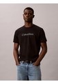 Camiseta Negra Con Logo Gráfico Calvin Klein de Calvin Klein