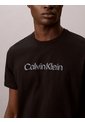 Camiseta Negra Con Logo Gráfico Calvin Klein de Calvin Klein