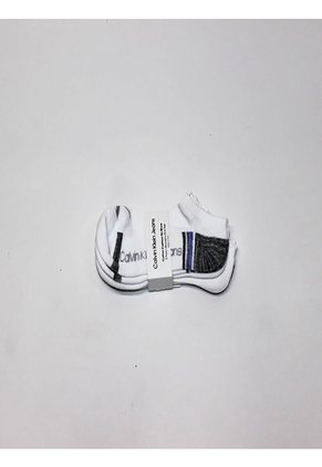 Paquete De 3 Pares De Medias Con Logo Y Diseño Mujer Blanco