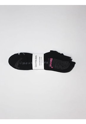 Paquete De 3 Pares De Medias Con Logo Y Diseño Mujer Negro