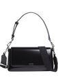 Bolso Negro De Hombro Convertible Calvin Klein de Calvin Klein