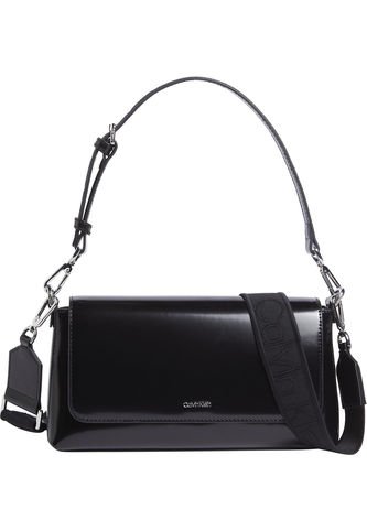 Bolso Negro De Hombro Convertible Calvin Klein Calvin Klein