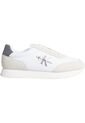 Tenis Blanco Retro Runner Con Monograma Calvin Klein de Calvin Klein