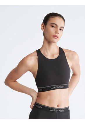 Top Negro Con Logo Para Mujer  Calvin Klein