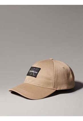 Gorra Beige De Sarga Con Cálida Felpa Calvin Klein