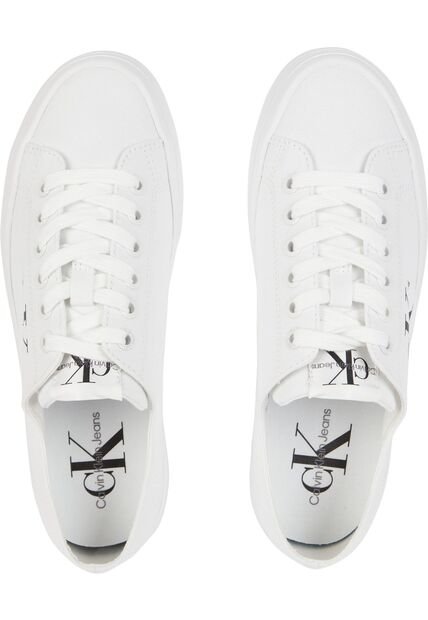 Tenis Blanco Blanco Casuales Con Plataforma Calvin Klein