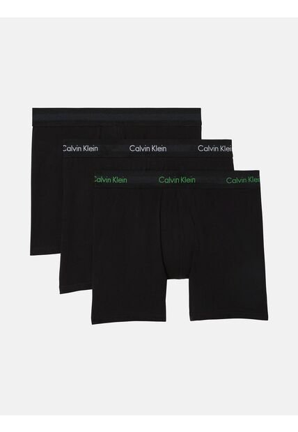 Pack Negro De 3 Boxers Brief - Cotton Stretch Calvin Klein