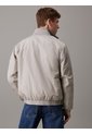 Chaqueta Gris De Nailon Acolchado Con Cremallera Calvin Klein de Calvin Klein