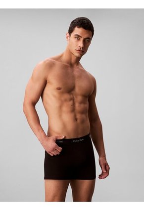 Pack Negro De 3 Boxers Brief - Cotton Stretch Calvin Klein