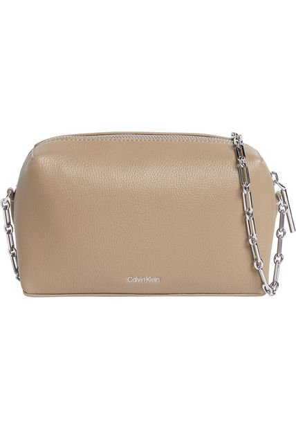 Bolsa Beige Camera Calvin Klein
