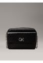 Bolso Negro Cruzado Con Monograma Calvin Klein de Calvin Klein