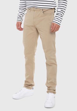 Pantalón Beige Calvin Klein