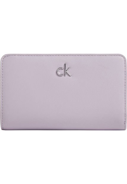 Billetera Morado Daily Medium Calvin Klein