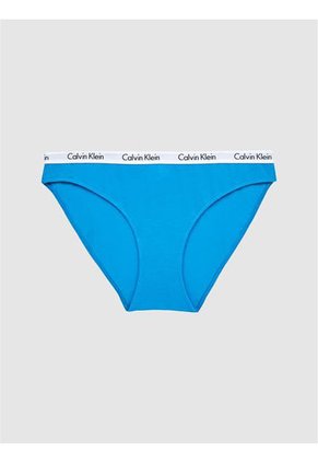 Pantie Azul Tipo Bikini En Algodón Calvin Klein