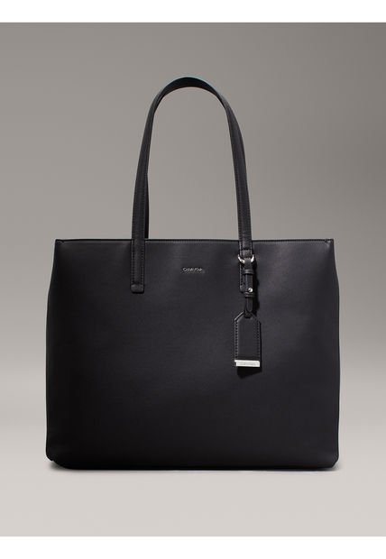 Bolso Negro Tote Calvin Klein