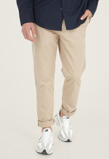 Pantalón Chino Beige Calvin Klein