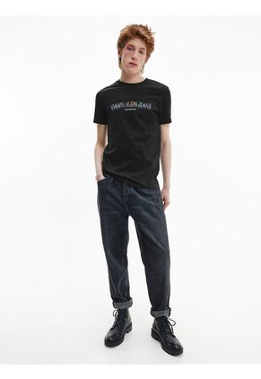 Camisetas  Para Hombre Negro Calvin Klein
