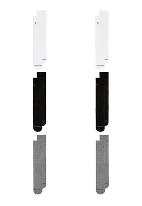 Pack Multicolor De 6 Medias Basic Cushion Calvin Klein