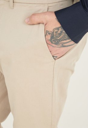 Pantalón Chino Beige Calvin Klein