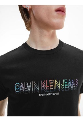 Camisetas  Para Hombre Negro Calvin Klein
