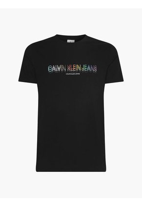 Camisetas  Para Hombre Negro Calvin Klein