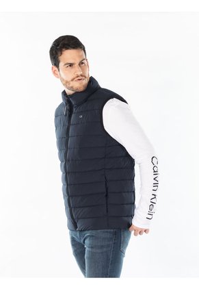 Chaqueta Con Cierre De Cremallera Azul Calvin Klein
