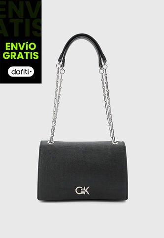 Bolso Calvin Klein Chain Negro Calvin Klein