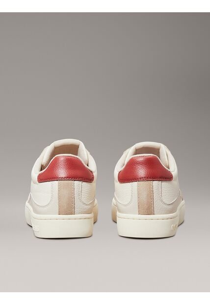Tenis Blanco De Cuero Calvin Klein