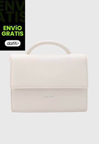 Bolso Calvin Klein Linn Marfil Calvin Klein
