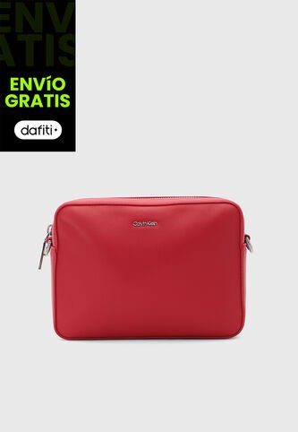 Bolso Manos Libres Calvin Klein Rojo Calvin Klein