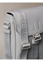 Bolso Gris Cargo Reporter Con Cierre De Solapa Calvin Klein de Calvin Klein
