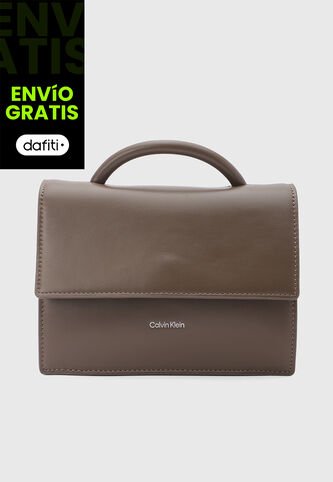 Bolso Calvin Klein Linn Marrón Calvin Klein