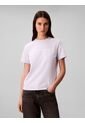 Camiseta Blanca Clásica Con Logo Estampado Calvin Klein de Calvin Klein