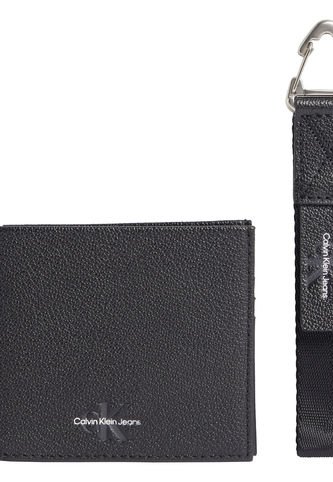 Billetera Negra Y Llavero De Cuero En Set De Regalo Calvin Klein Calvin Klein