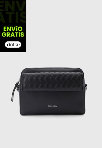 Bolso Manos Libres Calvin Klein Mini Quilt Negro Calvin Klein