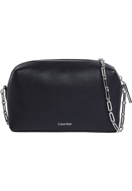 Bolsa Negra Camera Calvin Klein