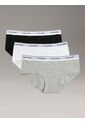 Pack Multicolor De 3 Panty Hipster - Delta Calvin Klein de Calvin Klein