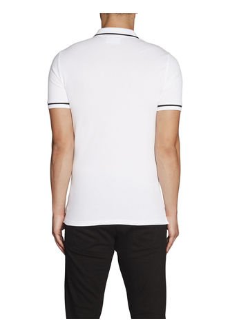 Polos Slim De Piqué Elástico Blanco Calvin Klein Calvin Klein