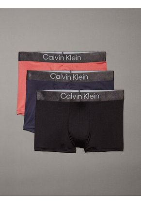 Pack Multicolor De 3 Bóxers Ajustados - Micro Stretch Calvin Klein