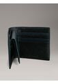 Billetera Azul Plegable De Cuero Calvin Klein de Calvin Klein