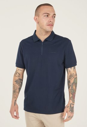 Polo Azul Navy-Negro Calvin Klein