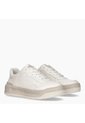 Tenis Blanco Low Cut Con Cordones Para Niñas Calvin Klein de Calvin Klein