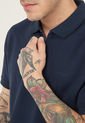 Polo Azul Navy-Negro Calvin Klein de Calvin Klein