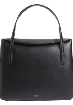 Bolso Negro Shopper Soft Sculpt Calvin Klein