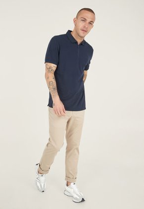 Polo Azul Navy-Negro Calvin Klein