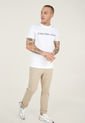 Camiseta Blanco-Negro Calvin Klein de Calvin Klein