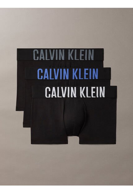 Pack Negro De 3 Boxers Ajustados - Intense Power Calvin Klein